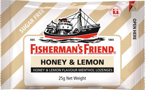 Fishermans Friend Honey Lemon Flavour Menthol Lozenges 25g