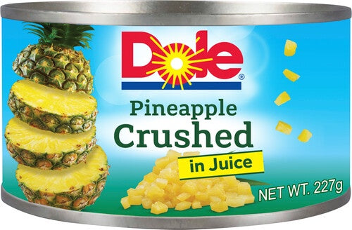 Dole Pineapple Crushed In Juice 227g