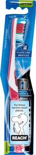 Reach Mouth Defence Toothbrush Medium 1pk