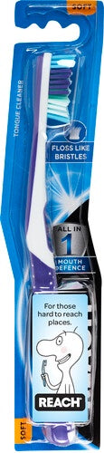 Reach Mouth Defence Toothbrush Soft 1pk