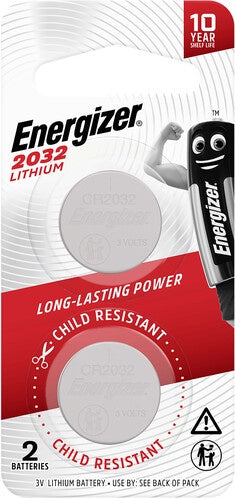 Enerigzer Battery Coin 2032 2pk