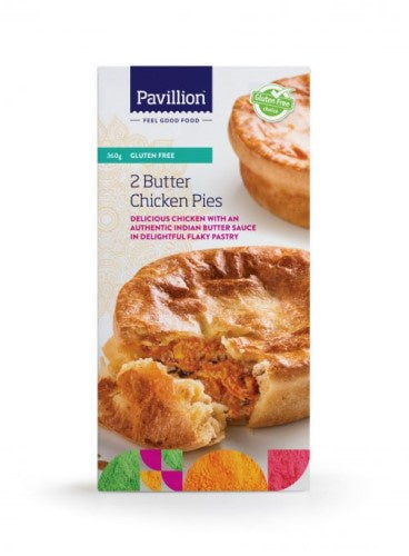 Pavillion GF Butter Chicken Pies 2pk