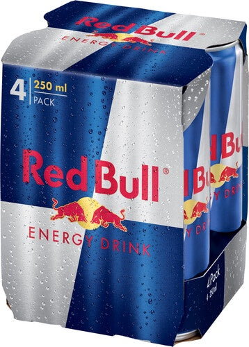 Red Bull Energy Drink 4pk x 250ml