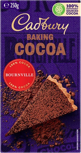 Cadbury Bournville Cocoa Premium Dark Cocoa Powder 250g