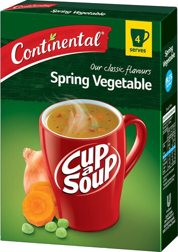 Continental Cup A Soup Spring Vegetable 4pk 60g