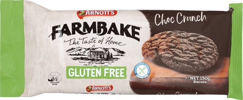 Arnotts Gluten Free Mint Slice Biscuits 141g