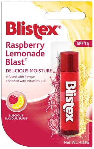 Blistex SPF15 Raspberry Lemonade Blast Lip Balm 4.25g