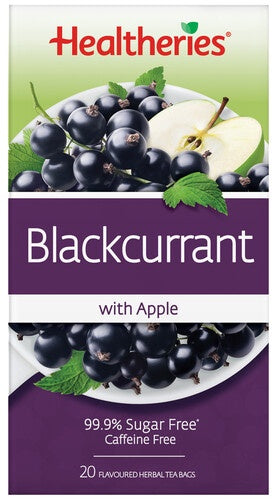 Healtheries Blackcurrant with Apple Tea 20pk