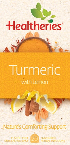 Healtheries Turmeric Tea with Lemon 20pk