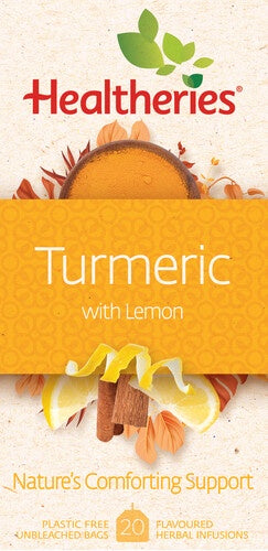 Healtheries Turmeric Tea With Lemon 20pk