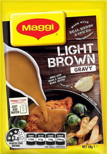 Maggi Light Brown Gravy Mix 28g