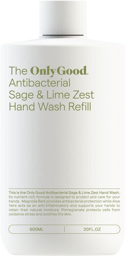 Only Good Antibacterial Sage & Lime Zest Hand Wash Refill 600ml