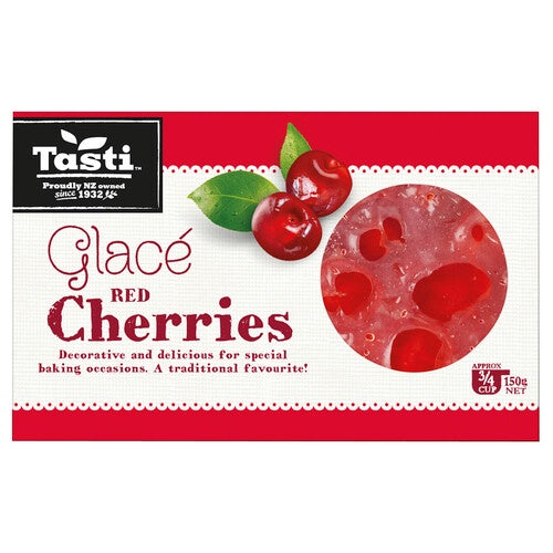 Tasti Glace Red Cherries 150g