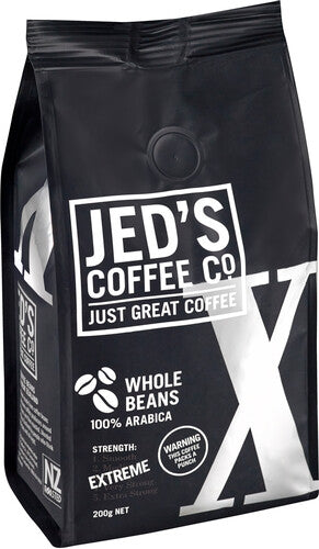 Jed's Arabica Whole Coffee Beans Blend X 200g