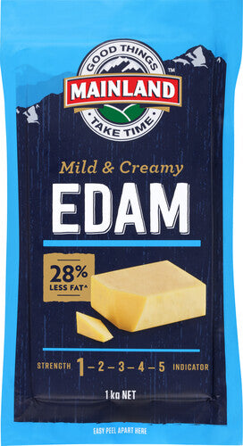 Mainland Edam Cheese Block 1kg
