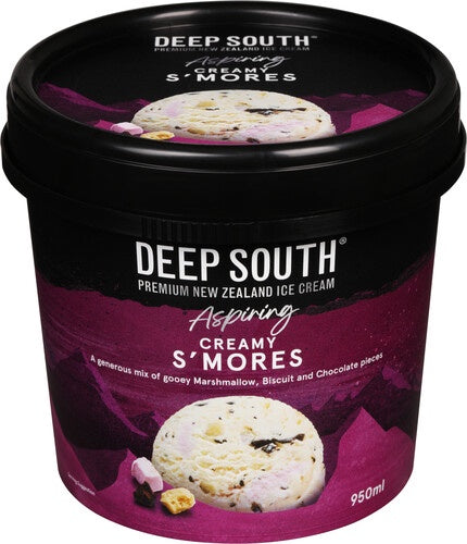 Deep South Aspiring Creamery S'mores Icecream 950ml