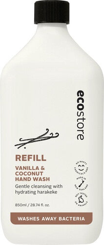 Ecostore Vanilla & Coconut Hand Wash Refill 850ml