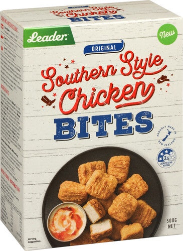 Leader Southern Style Chicken Bites 500g