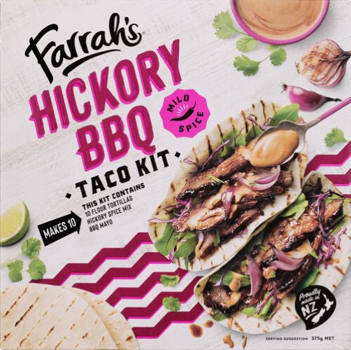 Farrah's Hickory BBQ Meal Kit 10pk