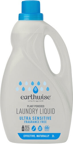 Earthwise Fragrance Free Ultra Sensitive Laundry Liquid  2L