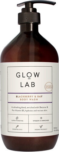 Glow Lab Blackberry & Bay Body Wash 900ml