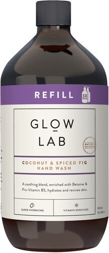 Glow Lab Coconut & Spiced Fig Hand Wash Refill 900ml