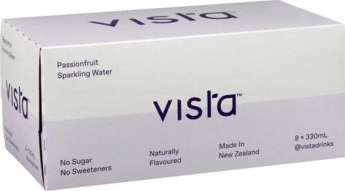 Vista Passionfruit Water 330ml x 8pk