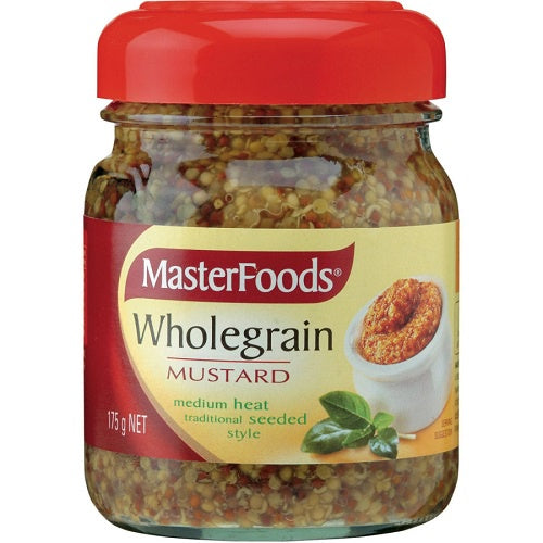 Masterfoods Mustard Wholegrain 175g