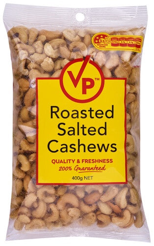 Value Pack Cashews Roasted Salted 400g