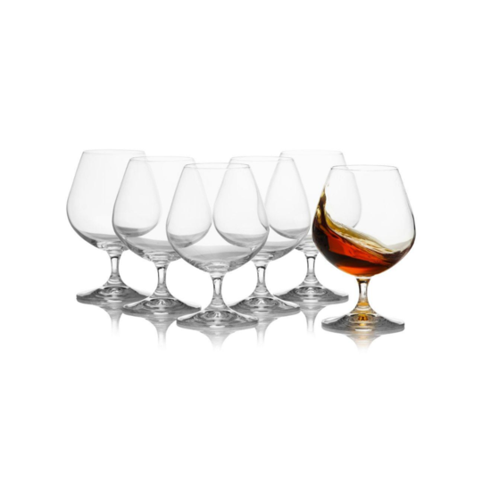 Bohemia Lara Brandy Glass 400ml- Set of 6