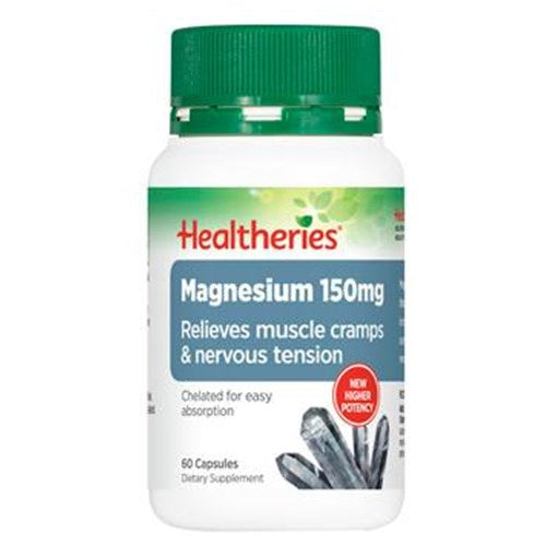 Healtheries Magnesium 150mg Cap 60pk