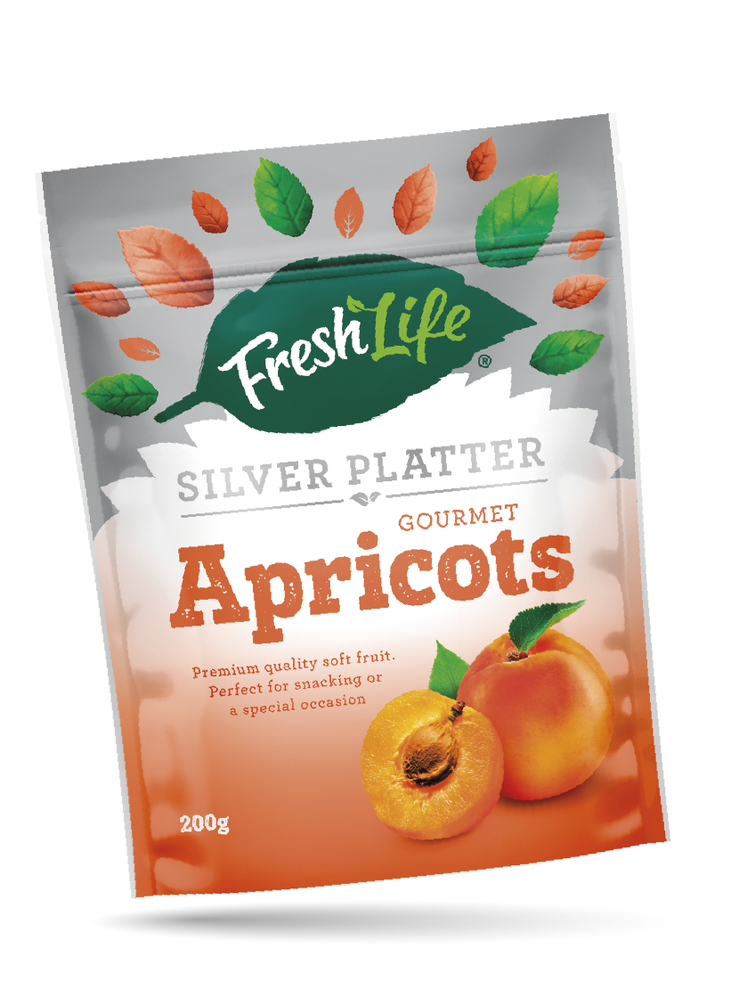 Fresh Life Silver Platter Apricots 200g