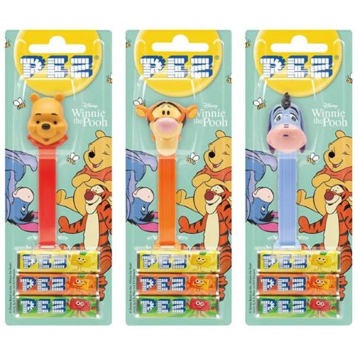 PEZ Winnie The Pooh Dispenser & Refills 17g