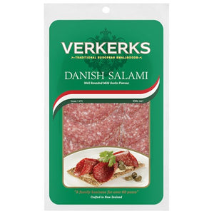 Verkerks Sliced Salami Danish 100g