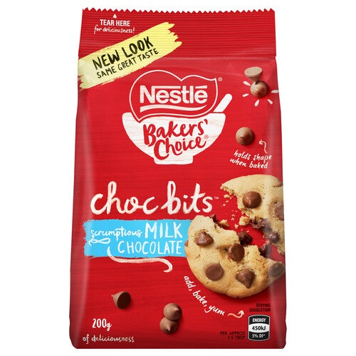 Nestle Chocolate Bits Milk 200g