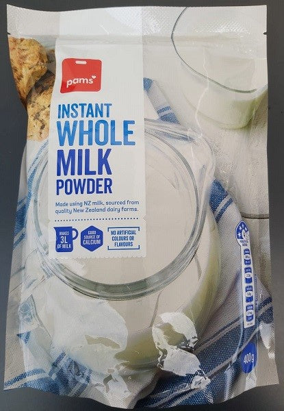 Pams Whole Milk Powder 400g