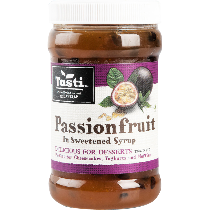 Tasti Passionfruit In Sweetened Syrup 230g