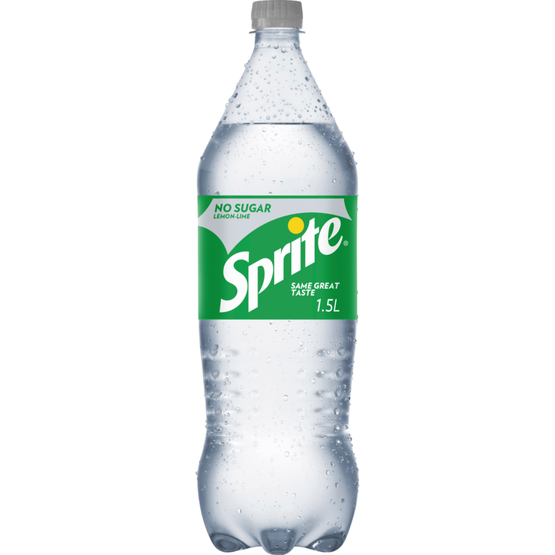 Sprite No Sugar Lemon Lime Soft Drink 1.5L