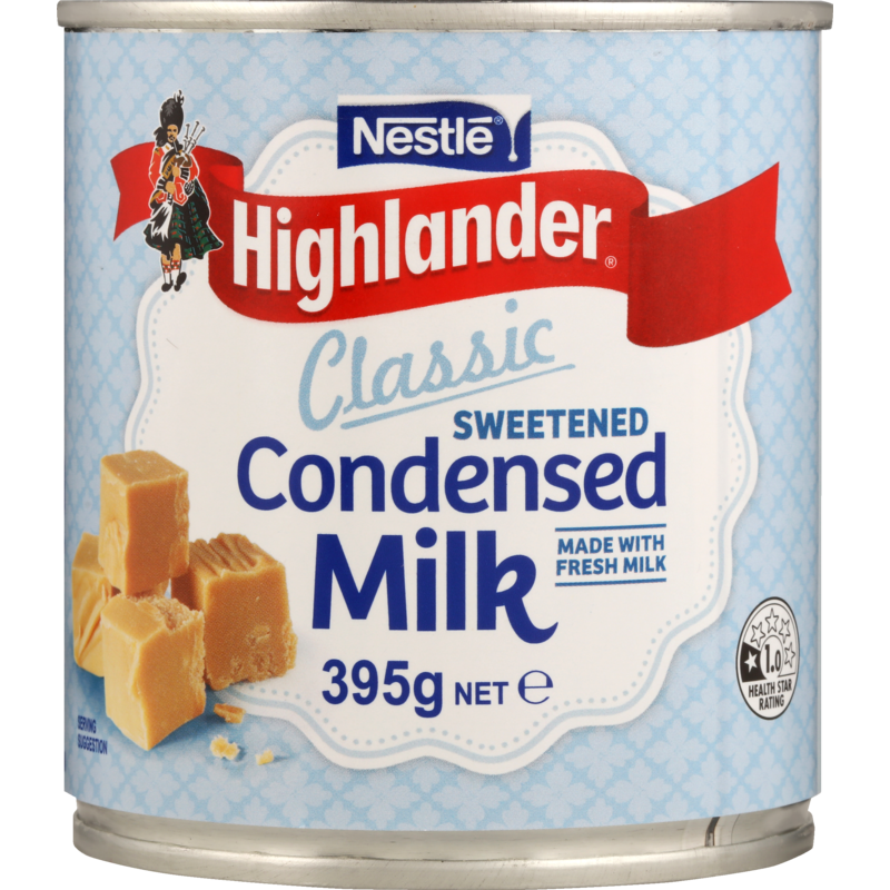 Nestle Highlander Sweet Condensed Milk 395g