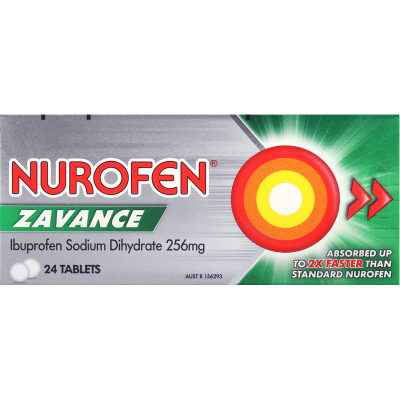 Nurofen Zavance Caplets 24pk