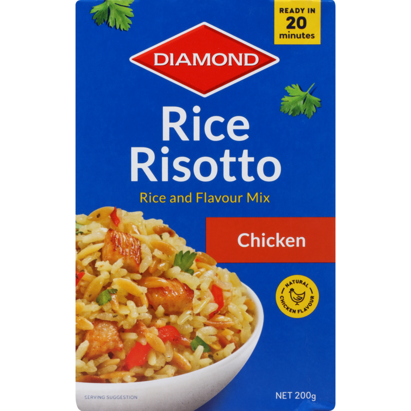 Diamond Rice Risotto Rice Dish Chicken 200g