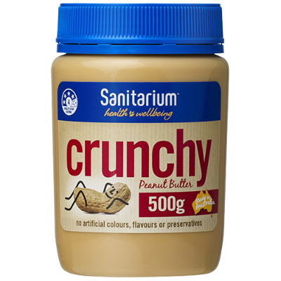 Sanitarium Crunchy Peanut Butter 500g