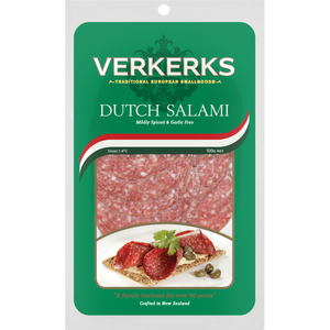Verkerks Sliced Salami Dutch 100g