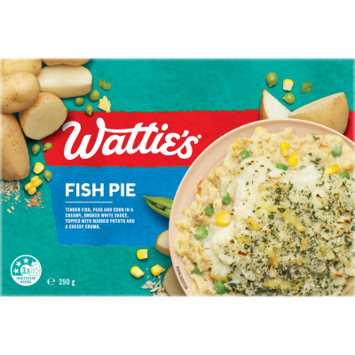 Watties Fish Pie Frozen Meal 250g