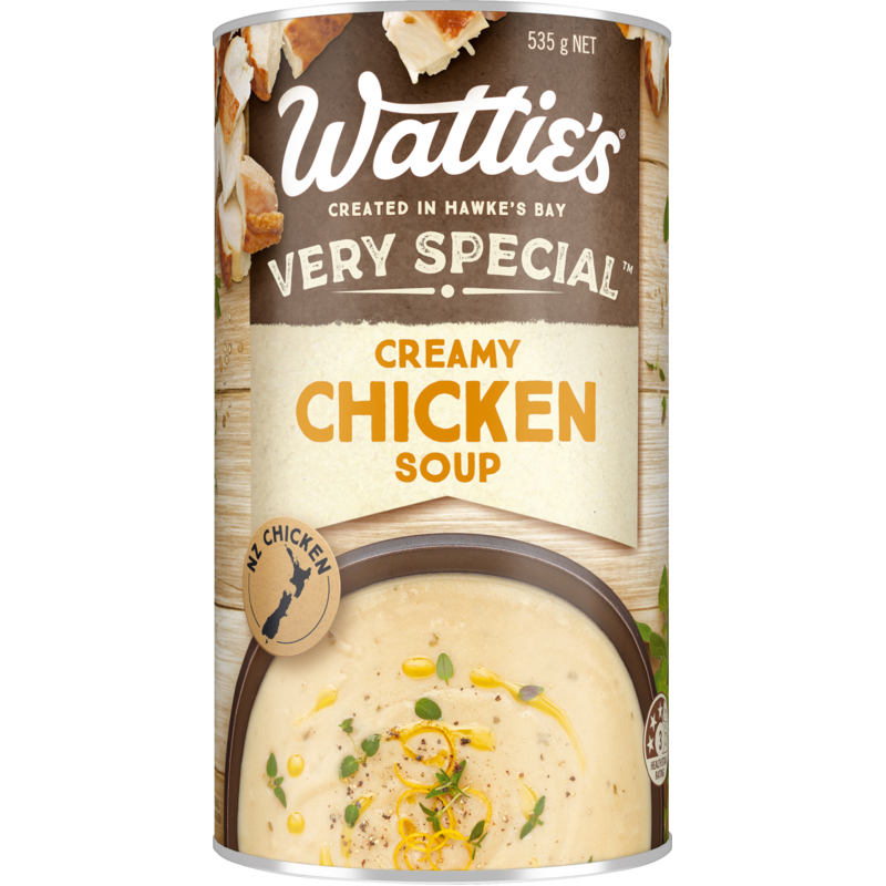 Watties Very Special Creamy Chicken Canned Soup 535g