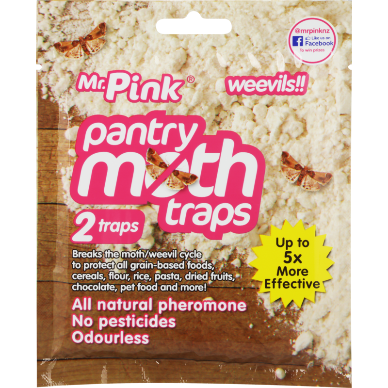Mr Pink Pantry Moth Traps 2pk