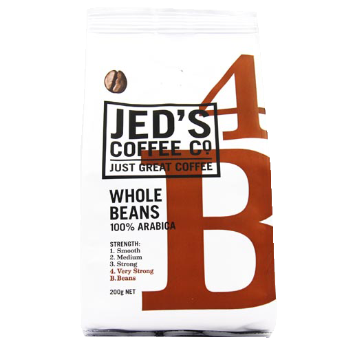 Jed's Arabica Whole Coffee Beans No.4 200g