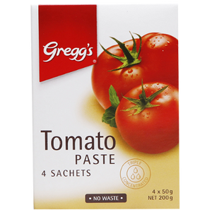 Greggs Tomato Paste 4pk 200g