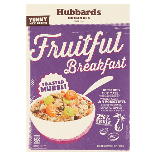 Hubbards Fruitful Breakfast 650g