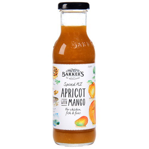 Barkers Spiced Apricot with Mango Sauce 330gm